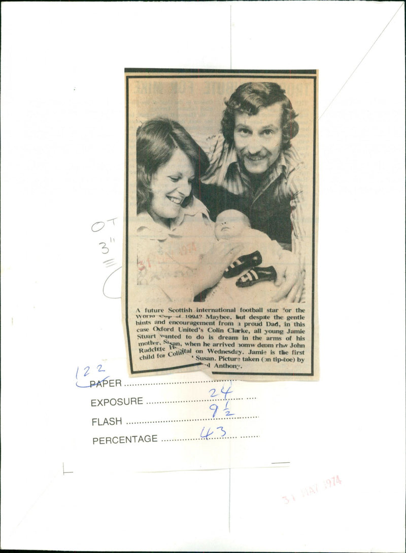 Colin Clarke - Vintage Photograph