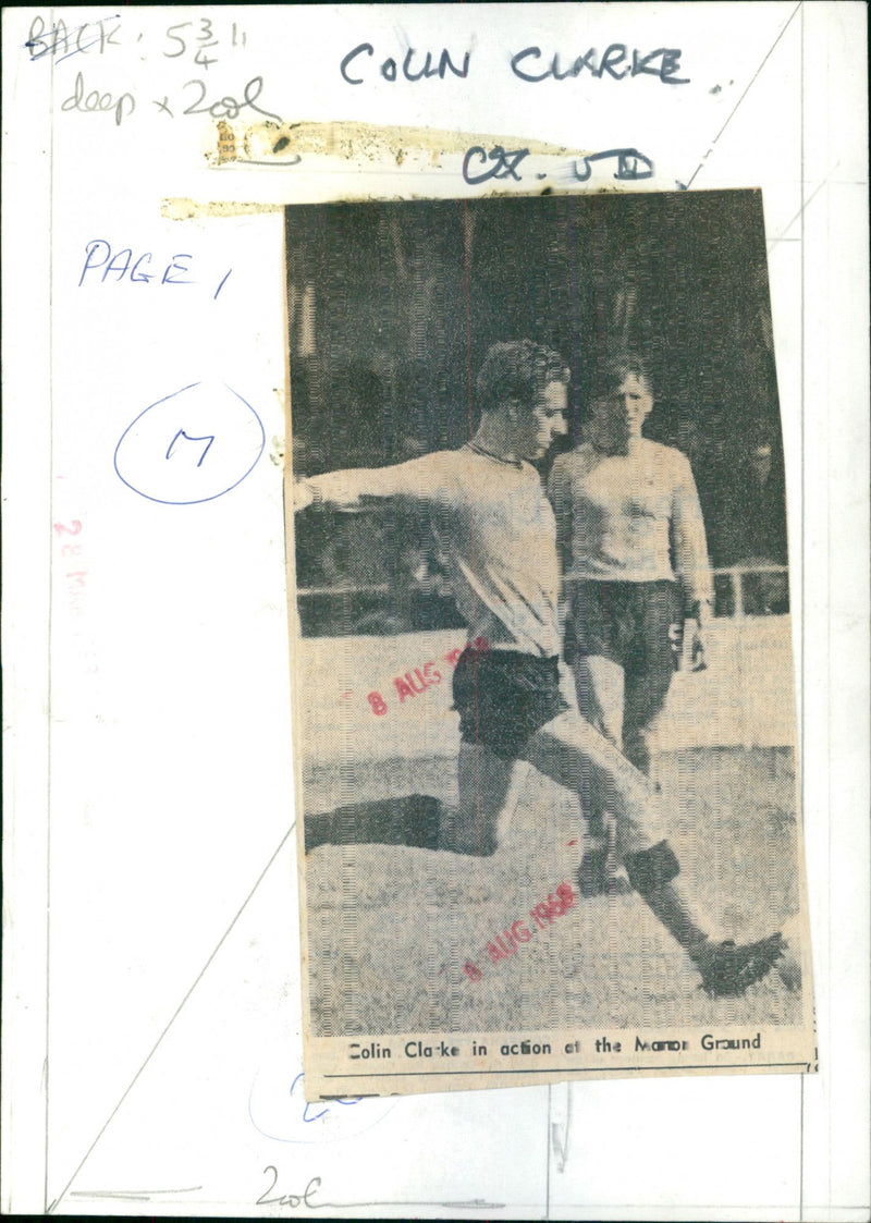 Colin Clarke - Vintage Photograph