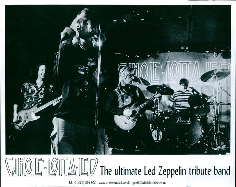 Whole Lotta Led - Vintage Photograph