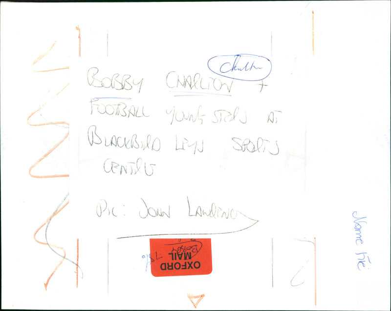 Bobby Charlton - Vintage Photograph