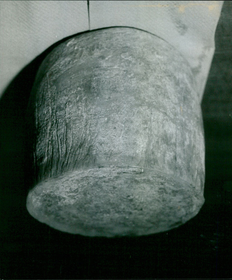 Cheesemaker from Goosey - Vintage Photograph