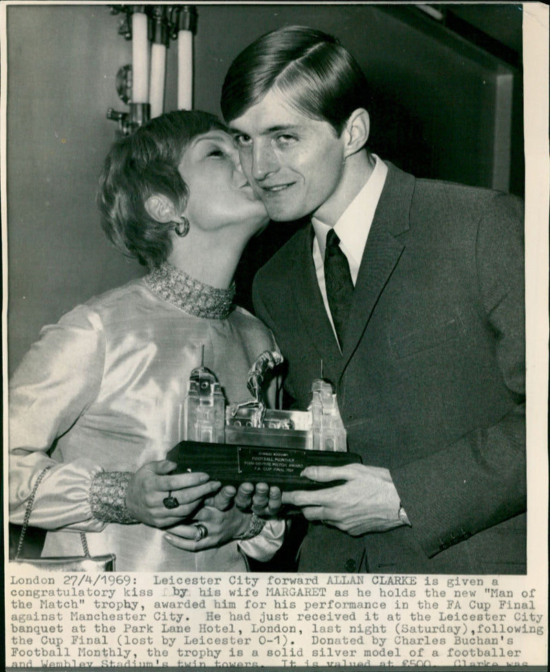 Allan Clarke - Vintage Photograph