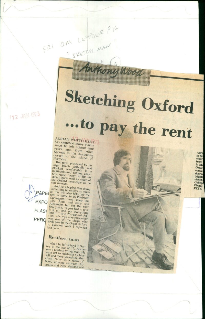 Adrian Whittlesea - Vintage Photograph