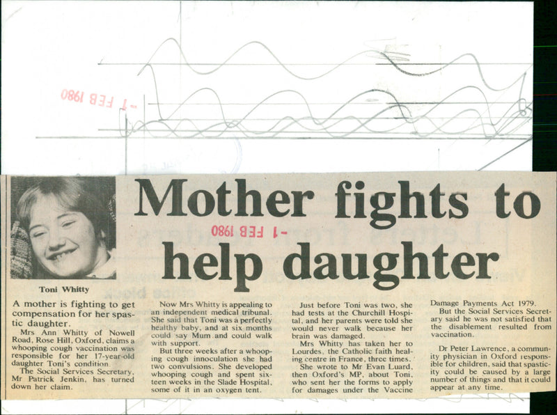 Toni Whitty - Vintage Photograph