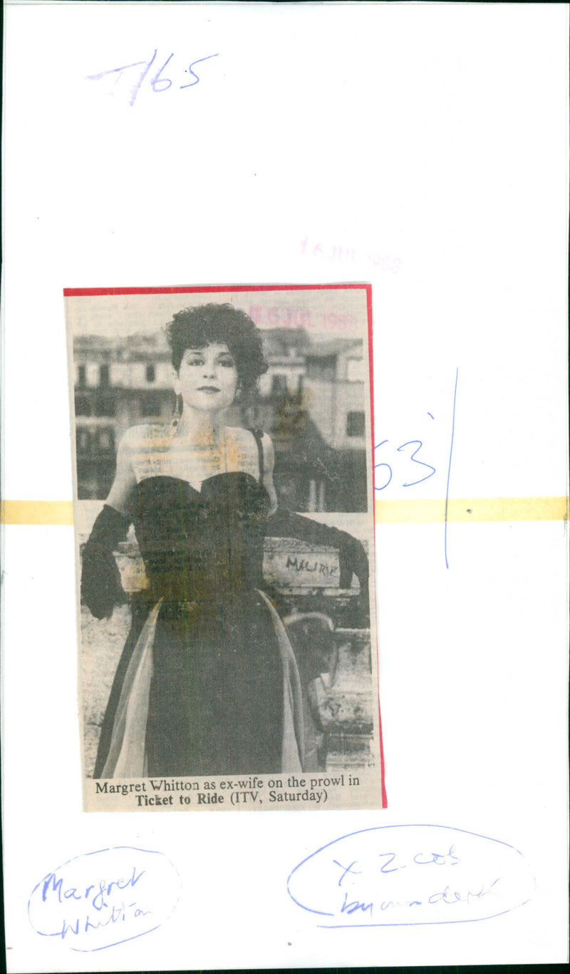 Margret Whitton - Vintage Photograph