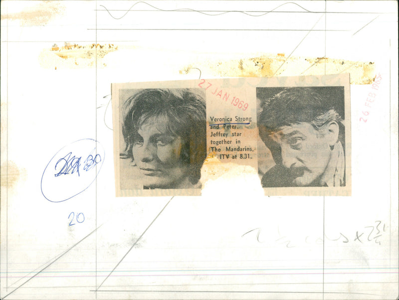 Veronica Strong - Vintage Photograph