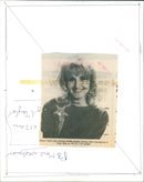 Actress Cheryl Taylor performs Molie Sugden in the ITV show Copy Cats. - Vintage Photograph