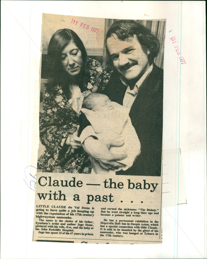 Jago Stone - Vintage Photograph