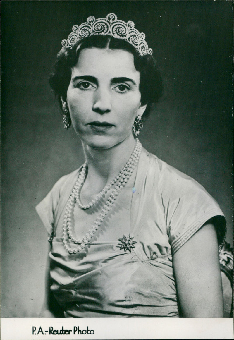 Queen Ingrid of Denmark - Vintage Photograph