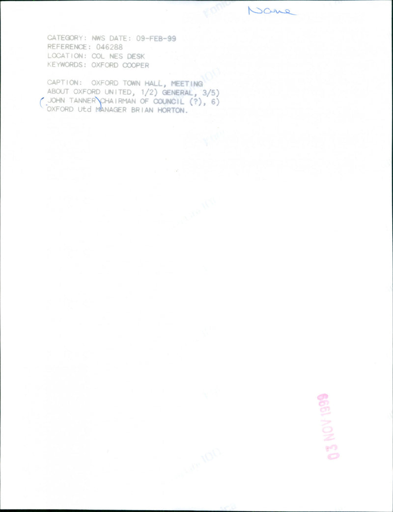 John Tanner - Vintage Photograph