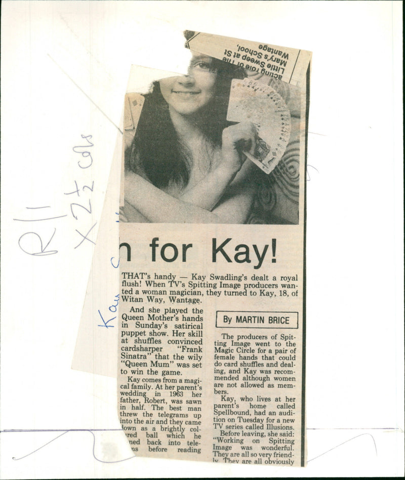 Kay Swadling - Vintage Photograph