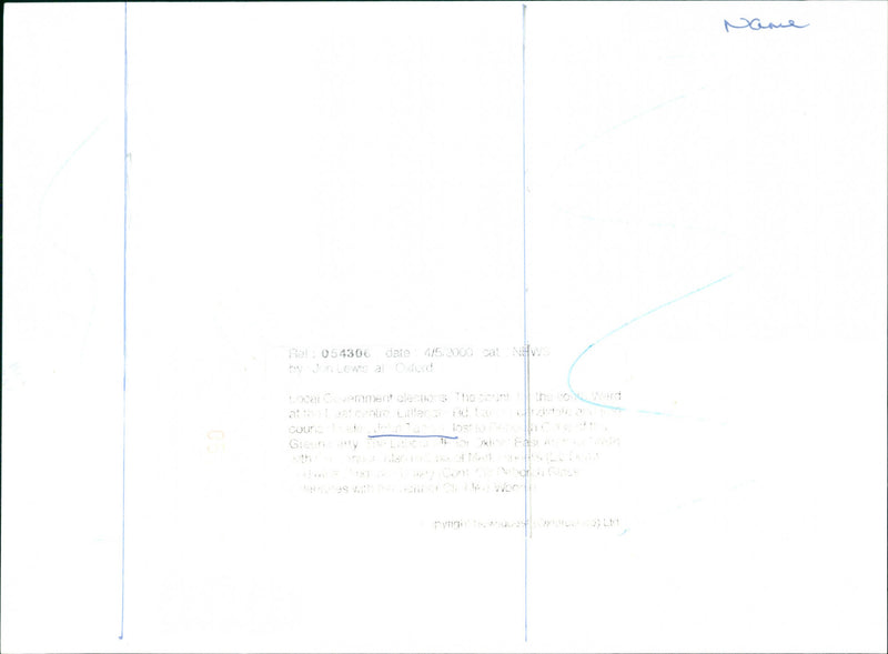 John Tanner - Vintage Photograph