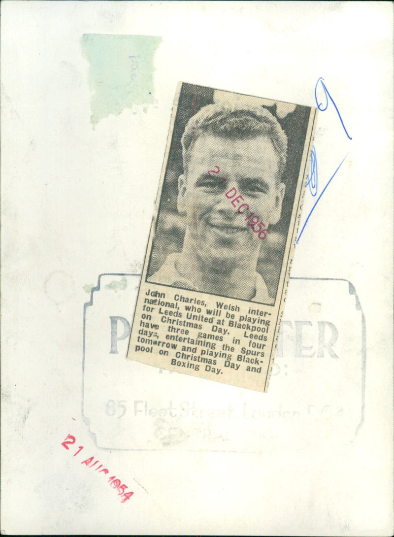 John Charles - Vintage Photograph