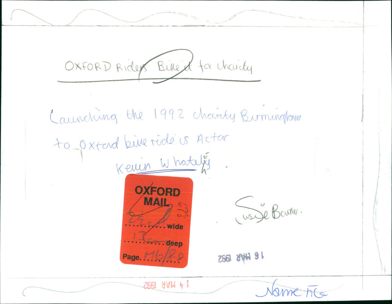 Kevin Whately - Vintage Photograph