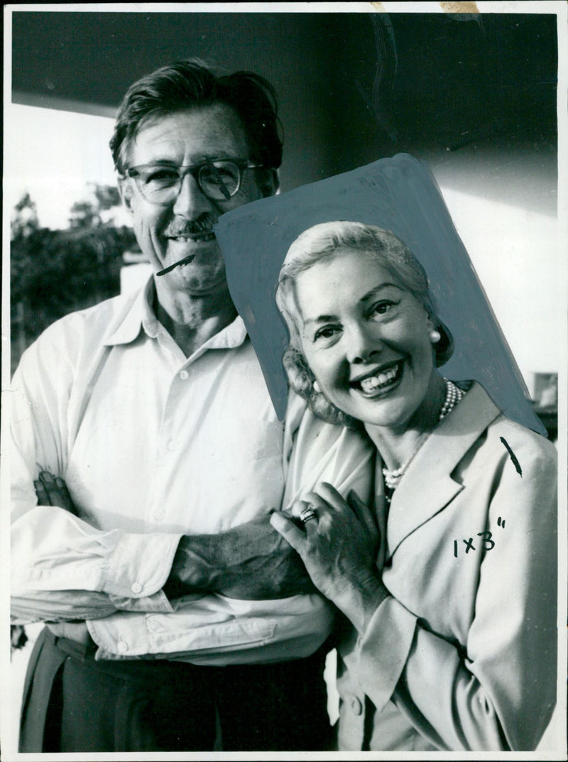 Michaela Denis on Safari - June 1963 - Vintage Photograph