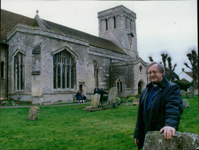 Rev. Chris Denham - Vintage Photograph