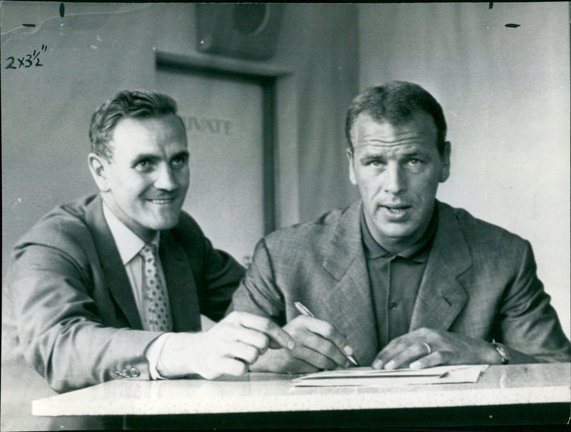 John Charles - Vintage Photograph
