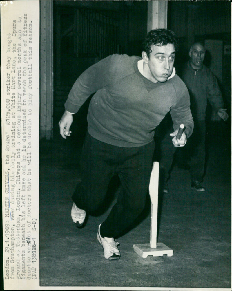 Martin Chivers - Vintage Photograph