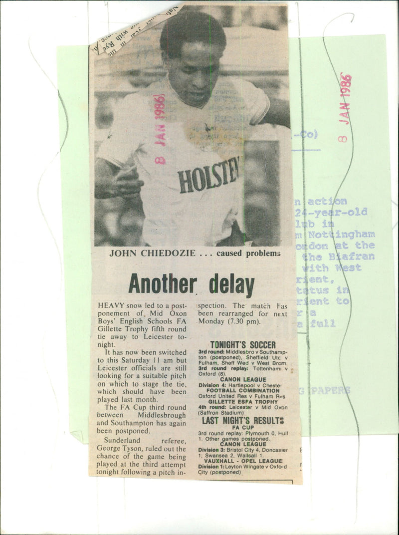 John Chiedozie - Vintage Photograph
