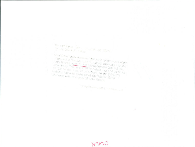 John Tanner - Vintage Photograph