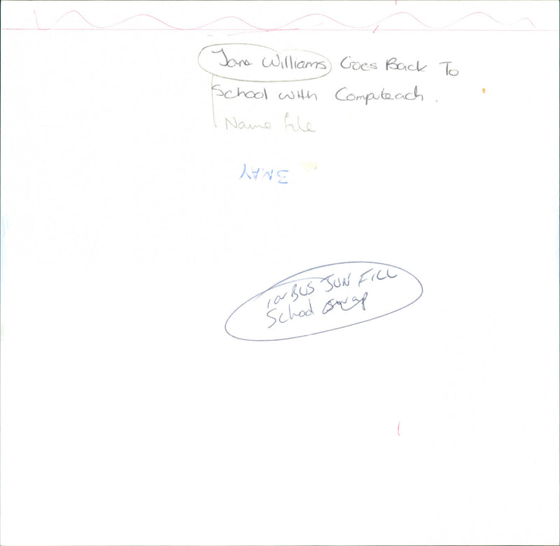 Jane Williams - Vintage Photograph