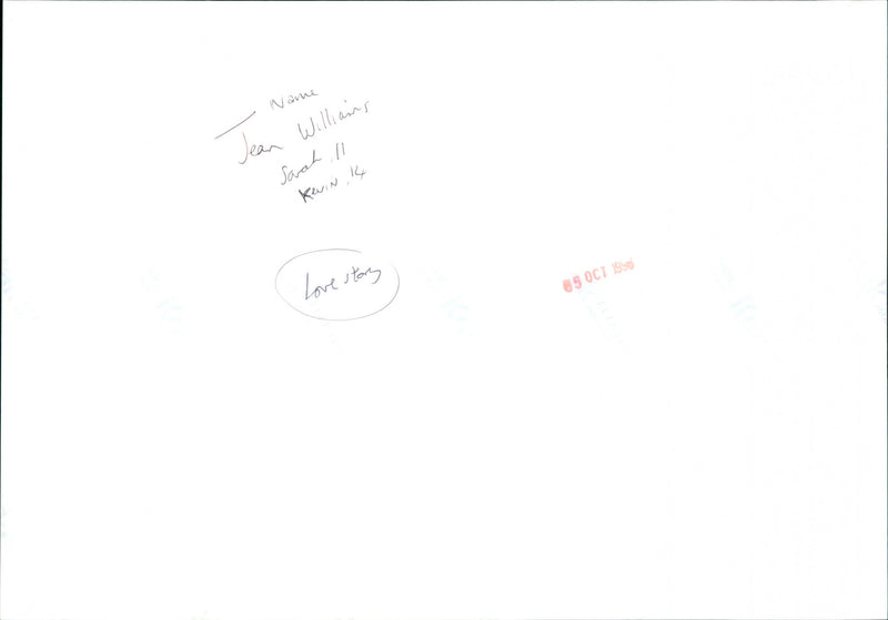 Jean Williams - Vintage Photograph