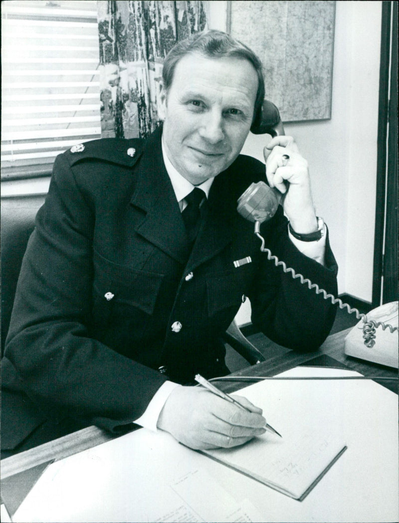 Supt. Cyril Williams - Vintage Photograph