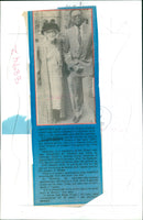 Dr. Cicely Williams and Prof. Aki Sawyer - Vintage Photograph