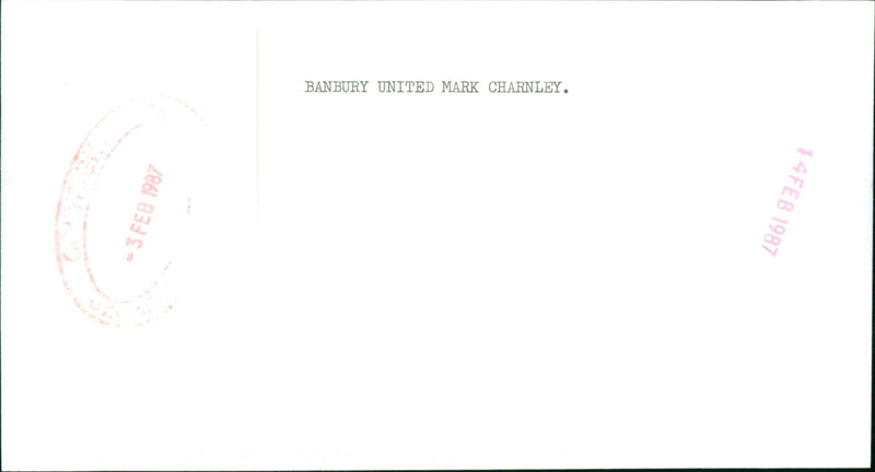 Mark Charnley - Vintage Photograph