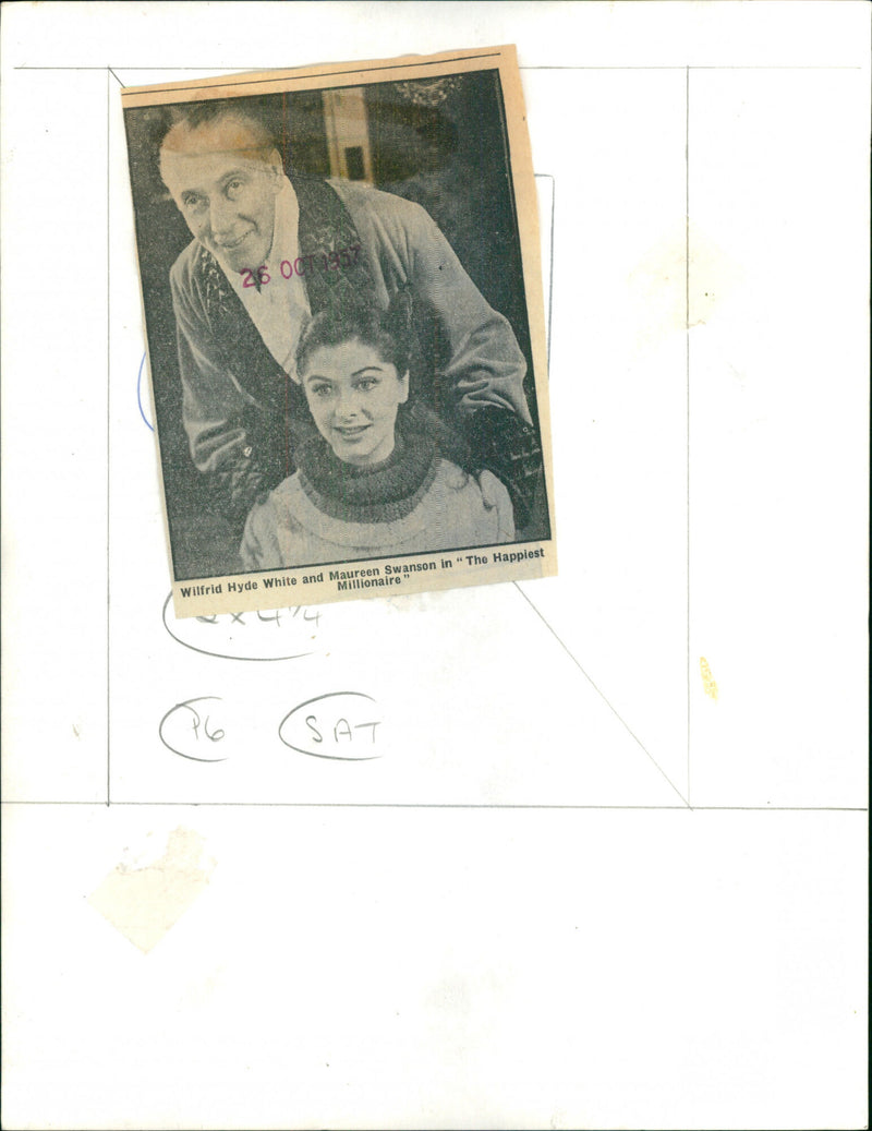 Wilfred Hyde-White - Vintage Photograph