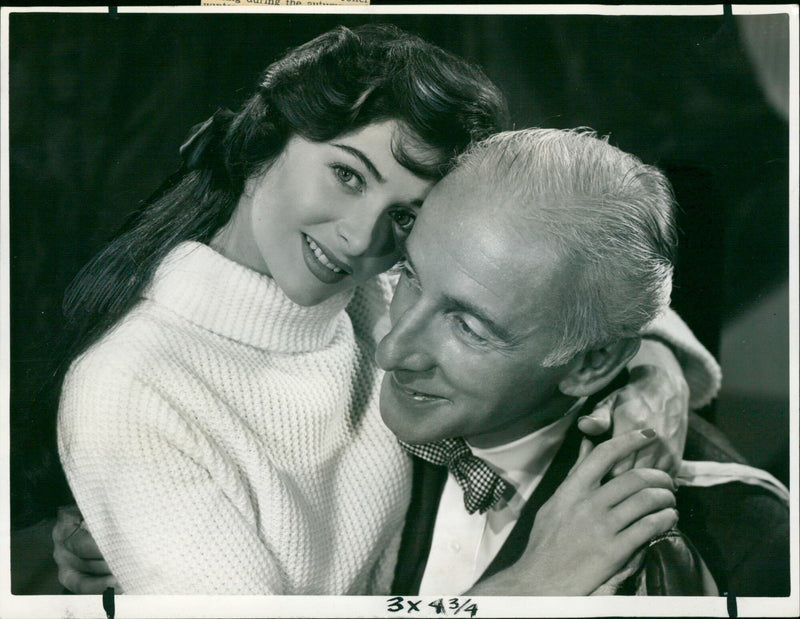 Maureen Swanson and Wilfred Hyde White - Vintage Photograph