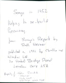 Ruth Werner - Vintage Photograph