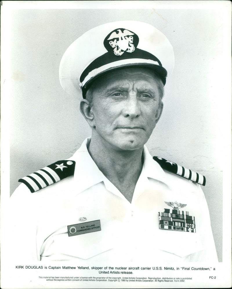 Kirk Douglas - Vintage Photograph