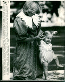 Prince William and Princess Diana - Vintage Photograph