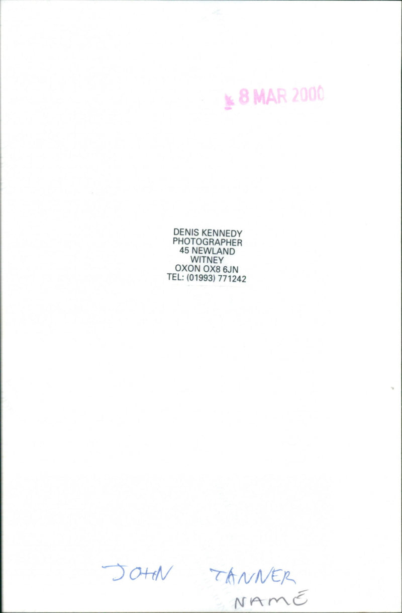 John Tanner - Vintage Photograph