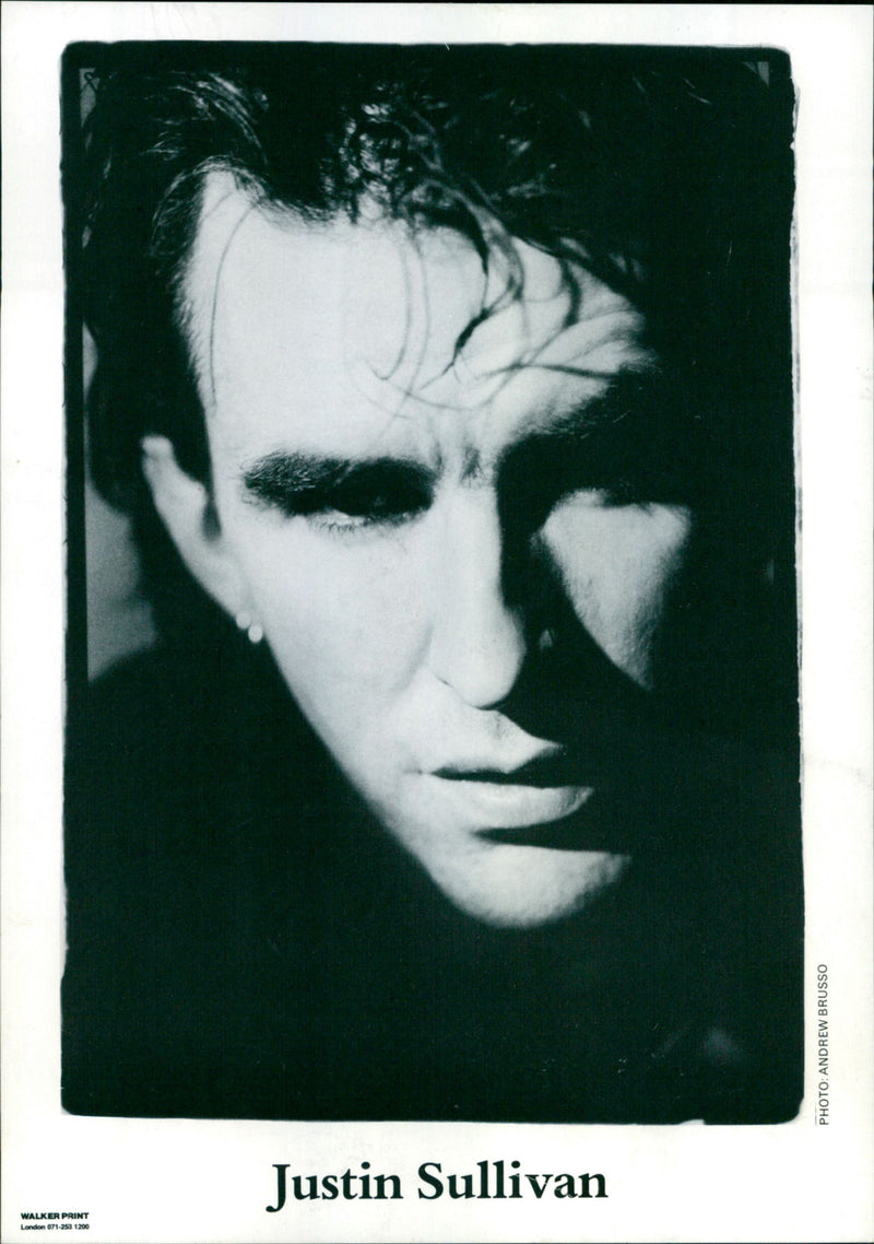 Justin Sullivan - Vintage Photograph