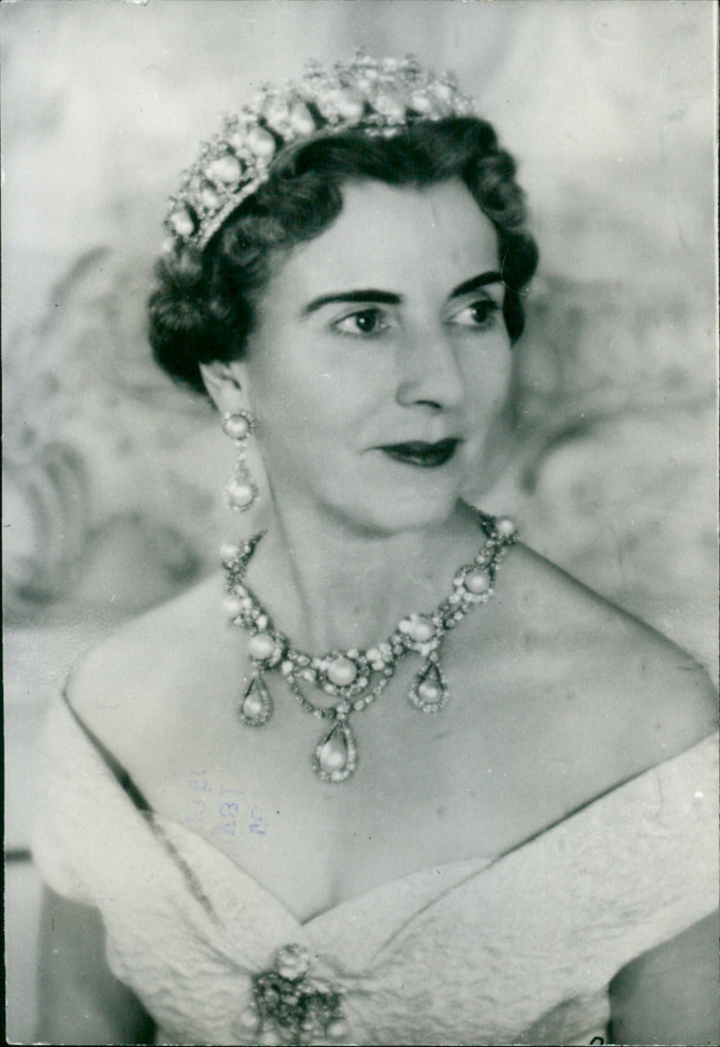 Queen Ingrid - Vintage Photograph
