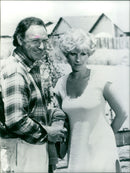 Barbra Streisand and Gene Hackman - Vintage Photograph