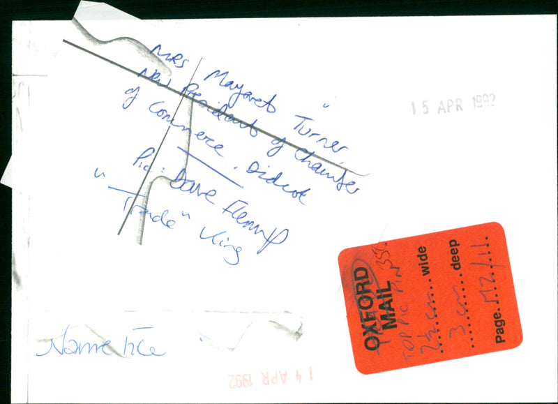 Mrs. Margaret Turner - Vintage Photograph