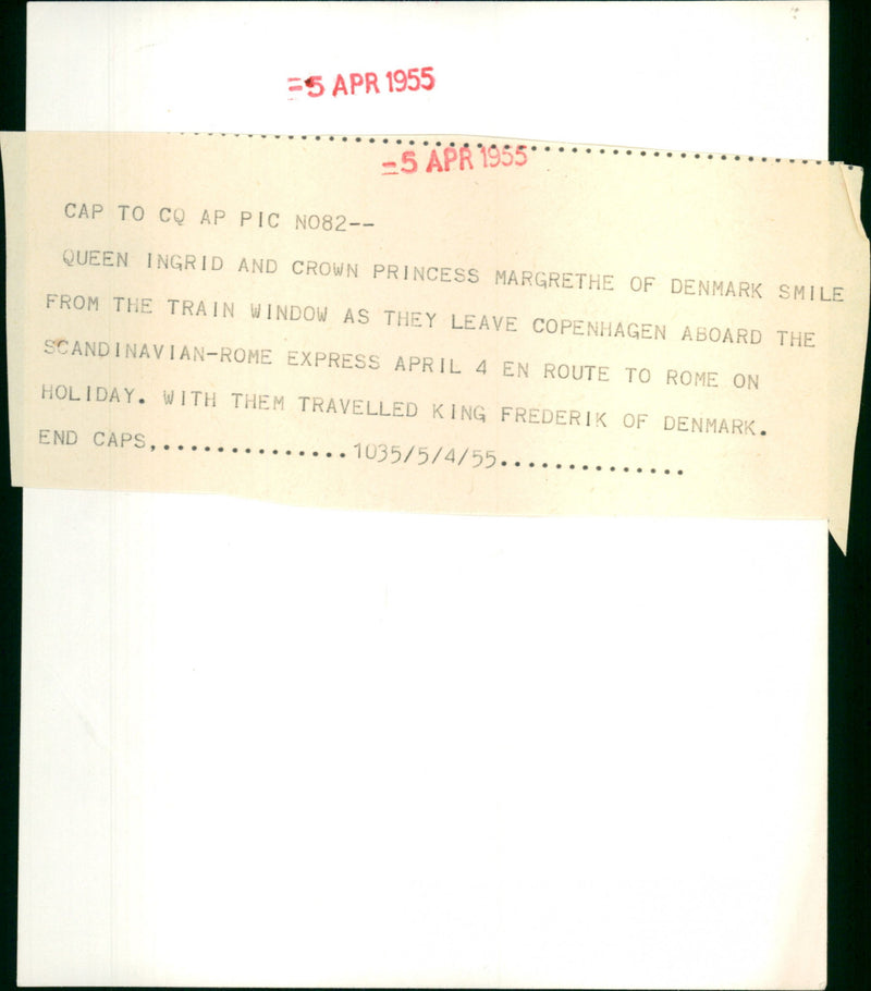 Queen Ingrid - Vintage Photograph