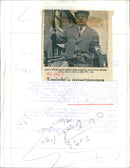 Harry Worth takes a stand against authority in the new BBC comedy series, Here's Harry. - Vintage Photograph