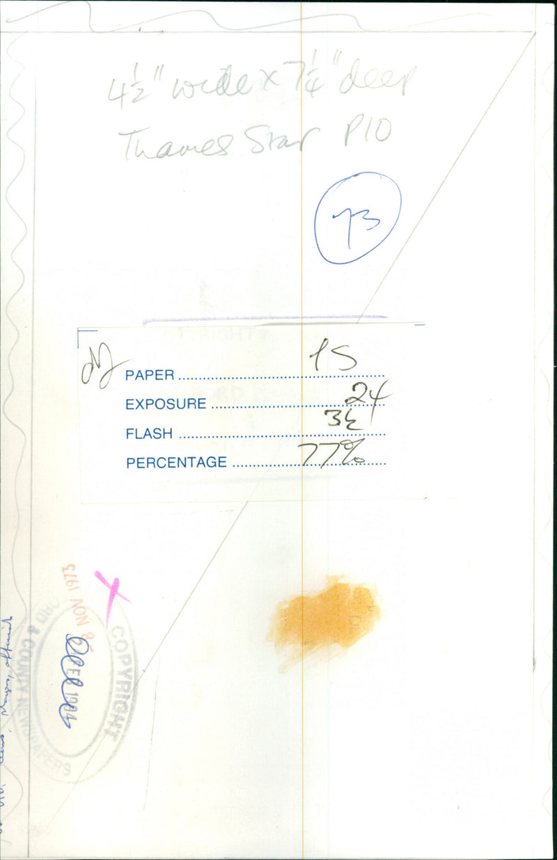 Thames stars - Vintage Photograph