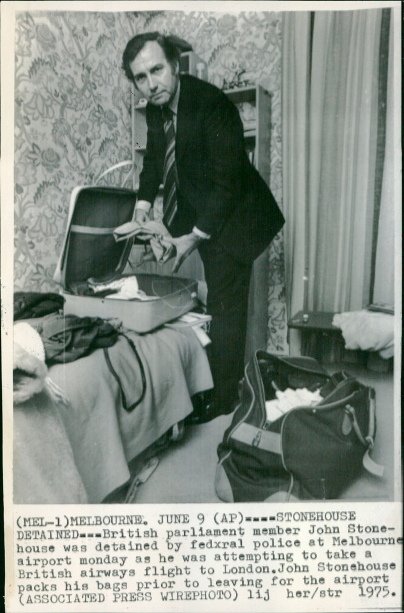 John Stonehouse - Vintage Photograph