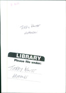 Terry Waite - Vintage Photograph