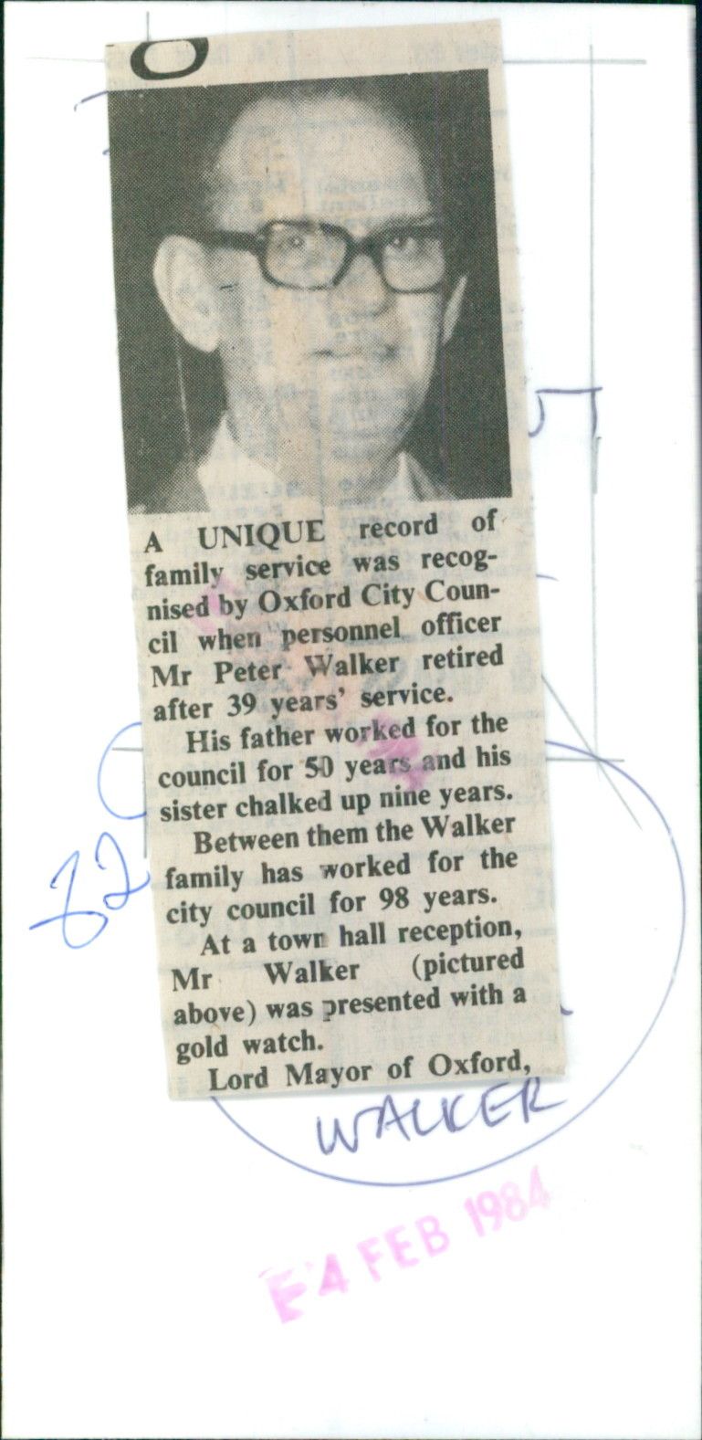 Peter Walker - Vintage Photograph