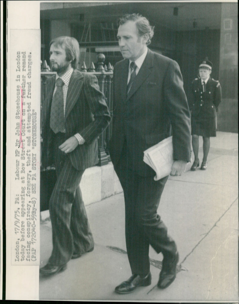 John Stonehouse - Vintage Photograph