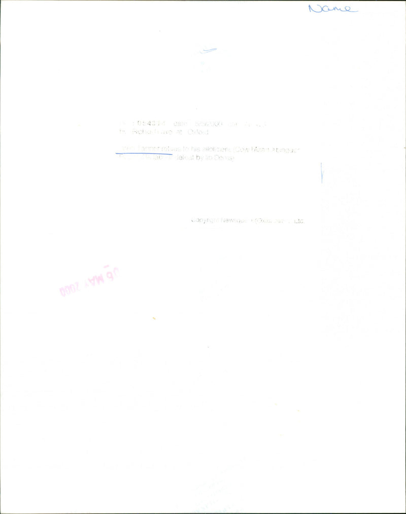 John Warner - Vintage Photograph