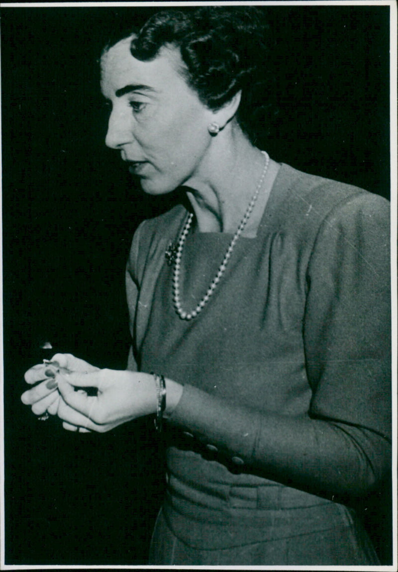 Queen Ingrid - Vintage Photograph