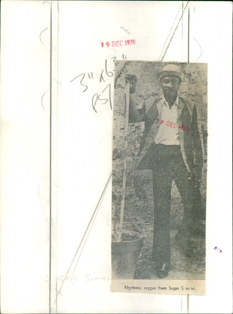 Sugar Simone - Vintage Photograph