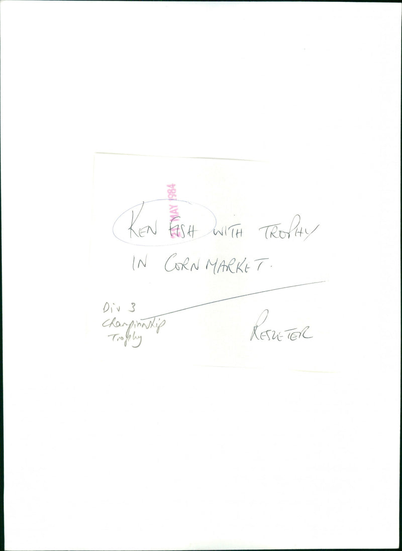 Ken Fish - Vintage Photograph